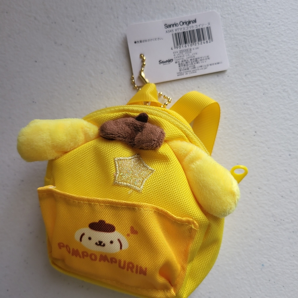 Sanrio License Pompompurin Mini Backpack Wallet